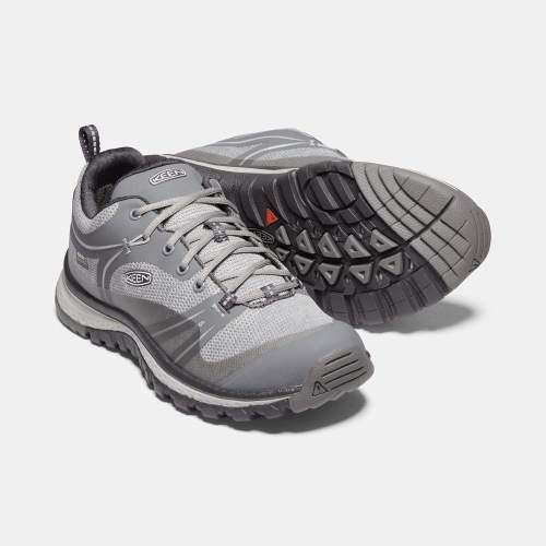 Women's Keen Terradora Waterproof Hiking Shoes Grey | BJG-679053