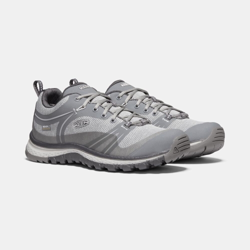 Women's Keen Terradora Waterproof Hiking Shoes Grey | BJG-679053