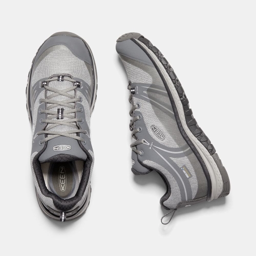 Women's Keen Terradora Waterproof Hiking Shoes Grey | BJG-679053