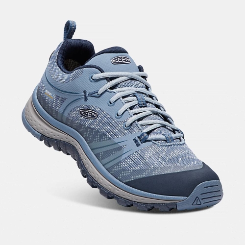 Women's Keen Terradora Waterproof Hiking Shoes Blue Navy | BWJ-089571