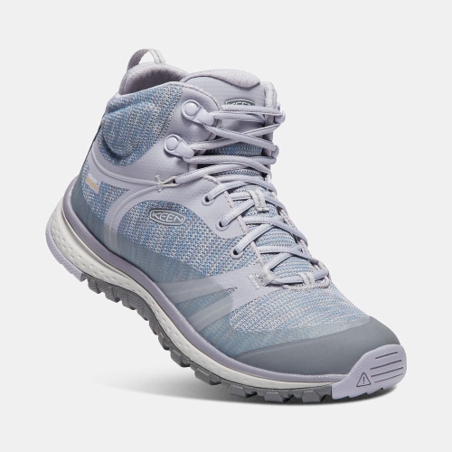 Women's Keen Terradora Waterproof Mid Hiking Boots Grey | ONH-270196