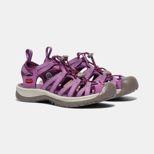 Women's Keen Whisper Hiking Sandals Purple | NAJ-956321