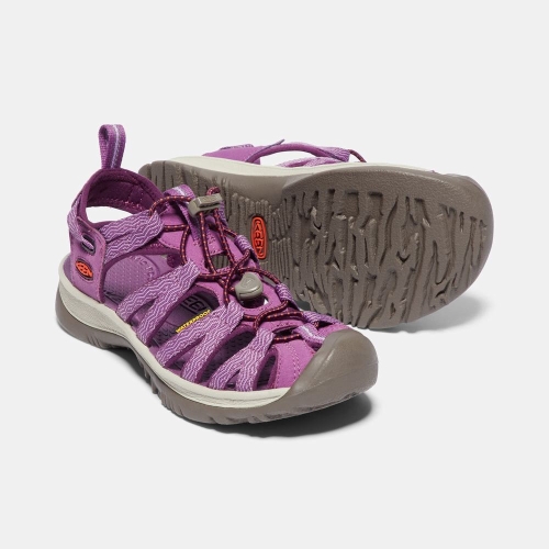 Women's Keen Whisper Hiking Sandals Purple | NAJ-956321