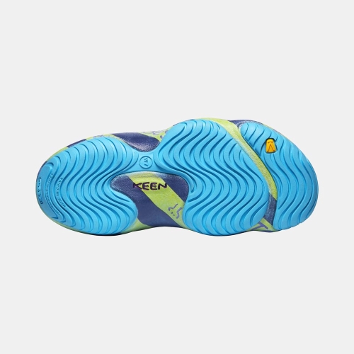 Women's Keen Yogui Artsfull Sandals Navy Stripes | KGH-124937